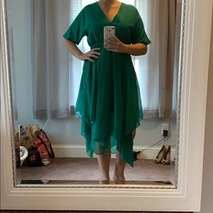 Emerald Short Sleeve Dress